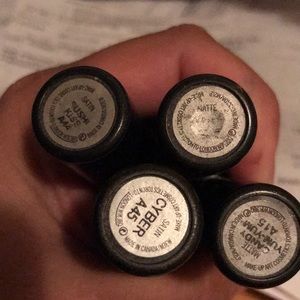 Mac lipstick satin and matte 4 for 25 5 each